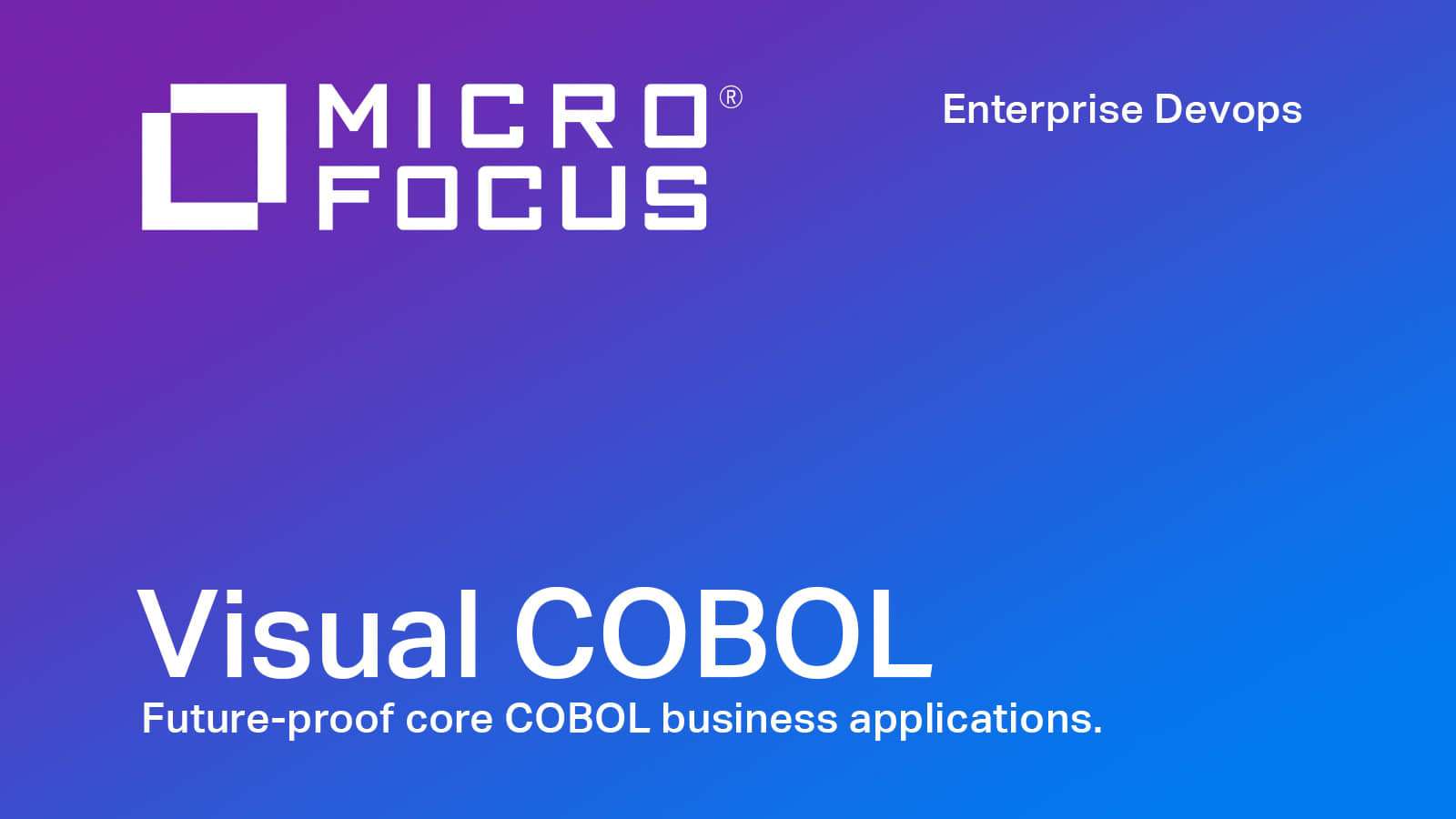 micro focus cobol compiler